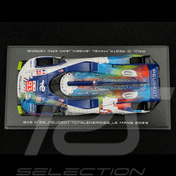 Peugeot 9X8 n° 93 8th 24h Le Mans 2023 1/43 Spark S8729