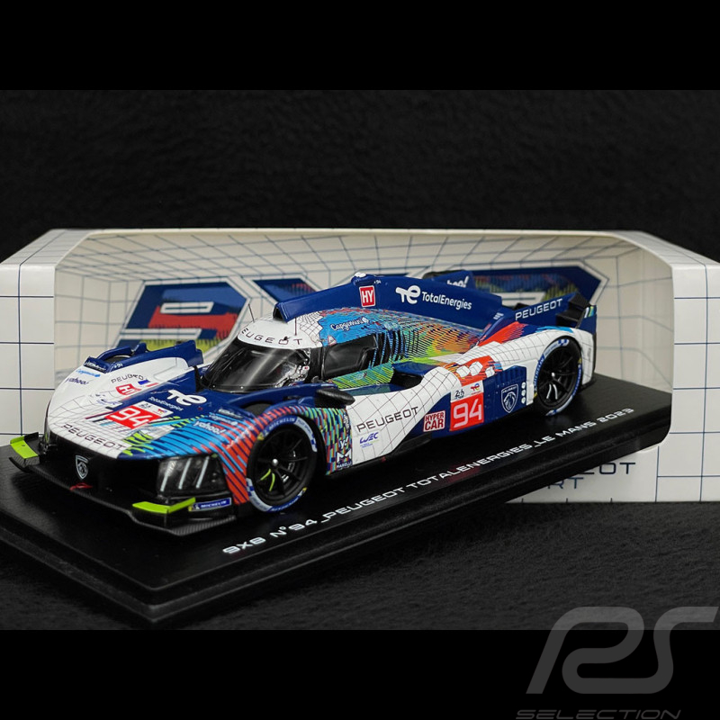 Peugeot 9X8 n° 94 24h Le Mans 2023 1/43 Spark S8730