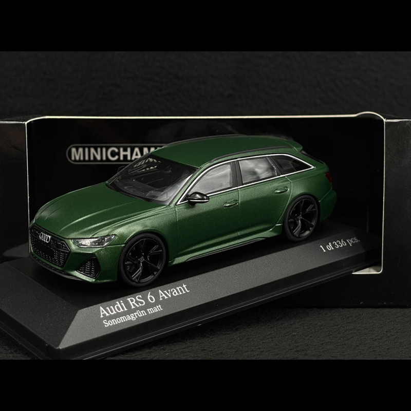 Audi RS6 Avant 2019 Matte Sonomagrün 1/43 Minichamps 410018017