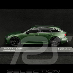 Audi RS6 Avant 2019 Matt Green 1/43 Minichamps 410018017