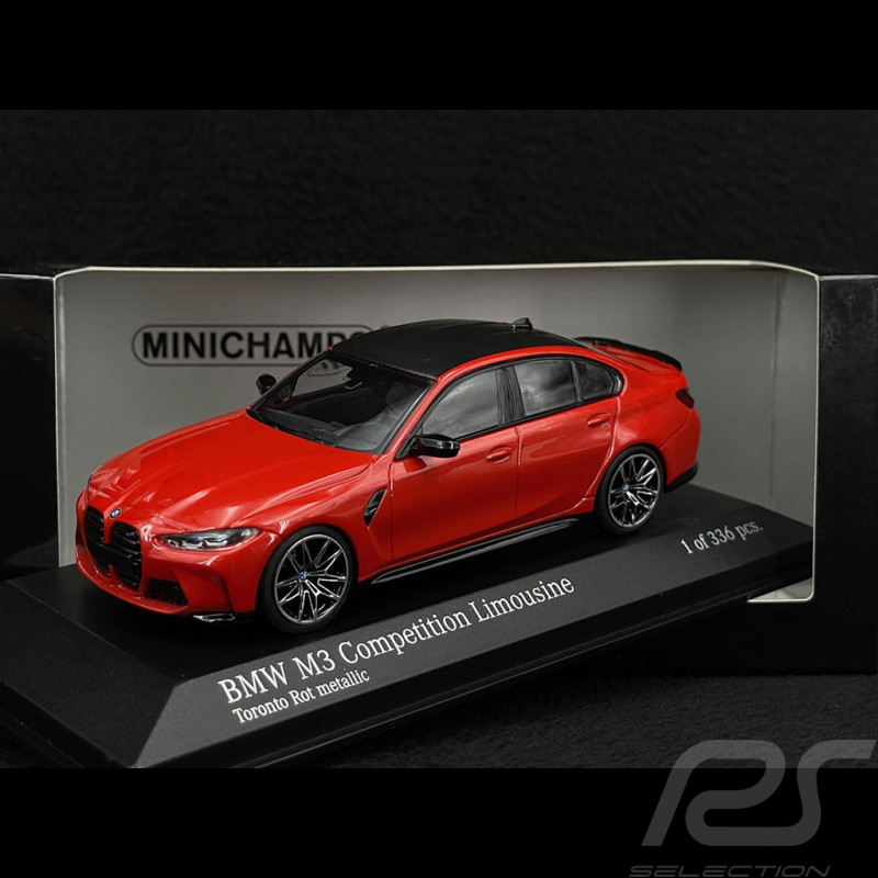 BMW M3 2020 Rouge Toronto 1/43 Minichamps 410020205 BMW M3 2020 Rouge Toronto 1/43 Minichamps 410020205