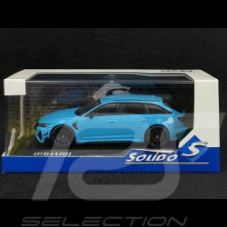 Audi Abt RS6 R 2021 Blau 1/43 Solido S4310707