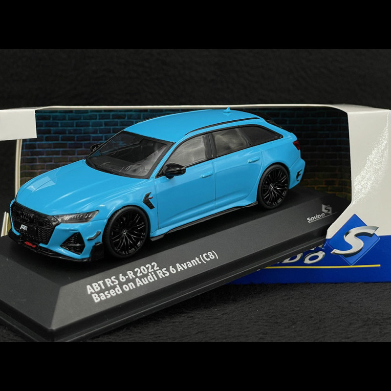 Audi Abt RS6 R 2022 Blue 1/43 Solido S4310707