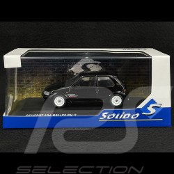 Peugeot 106 Rallye 2001 Black 1/43 Solido S4312103