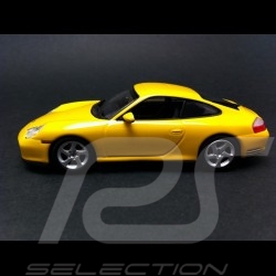 Porsche 911 type 996 Carrera 4S Coupé 2001 jaune 1/43 Minichamps 400061071