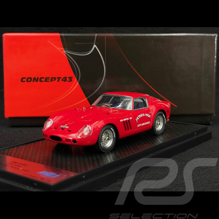 Ferrari 250 GTO Victoria High School 1965 Red Rosso Corsa 1/43 BBR Models CAR70B