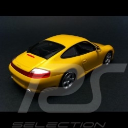 Porsche 911 type 996 Carrera 4S Coupé 2001 yellow 1/43 Minichamps 400061071