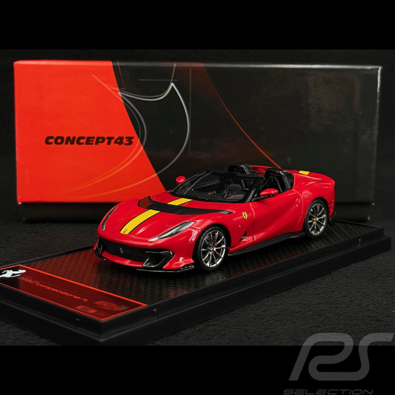 Ferrari 812 Competizione A 2023 Rouge Rosso Corsa 1/43 BBR Models BBRC263C