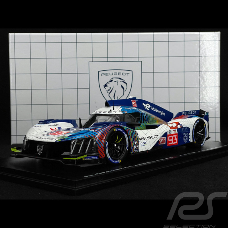 Peugeot 9X8 n° 93 8. 24h Le Mans 2023 1/18 Spark 18S918