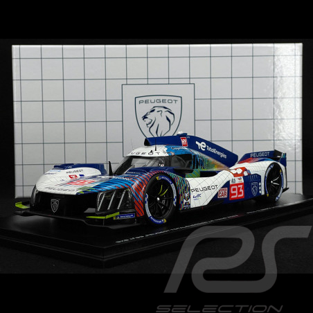 Peugeot 9X8 n° 93 8. 24h Le Mans 2023 1/18 Spark 18S918