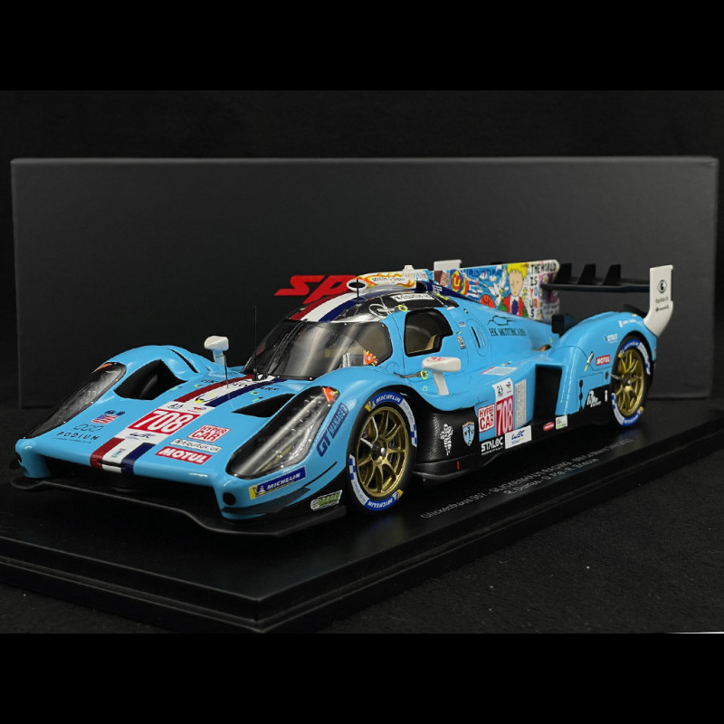 Spark S8613 GLICKENHAUS 007 LMH N°708 Racing 4ème 24H Le Mans 2022 Pla 1/43