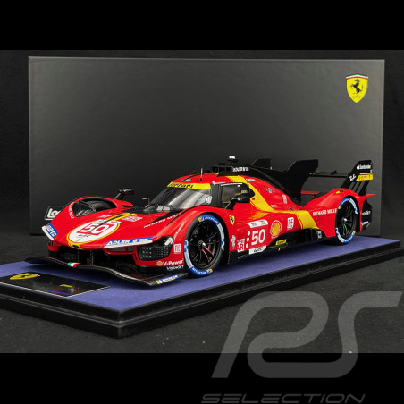 Ferrari 499P n° 50 5ème 24h Le Mans 2023 1/18 LookSmart LS18LM034