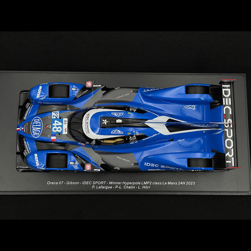 Oreca 07 Gibson 41 2ème LMP2 24 Heures du Mans 2023 Spark S8749 - Miniatures Autos Motos