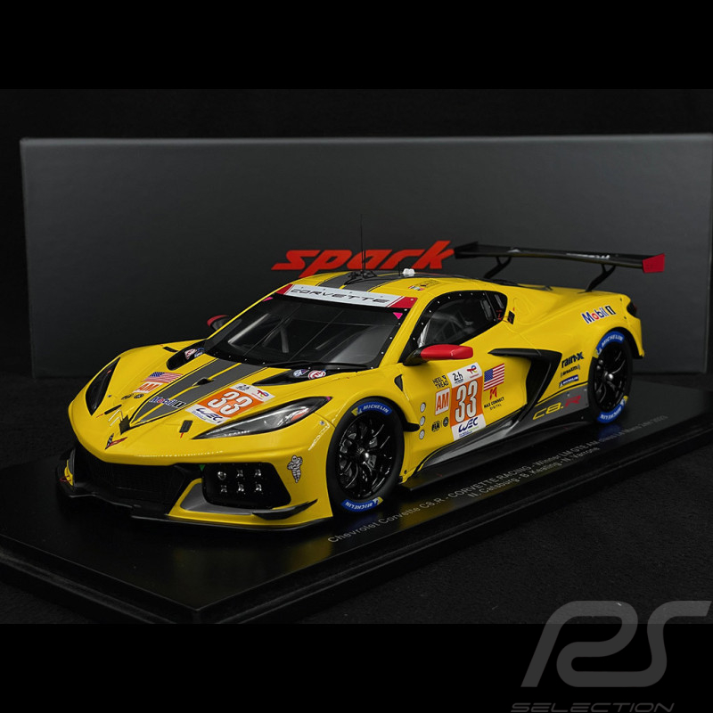 Chevrolet Corvette C8.R n° 33 Vainqueur 24h Le Mans 2023 1/18 Spark 18S928