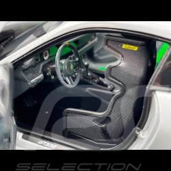 Porsche 911 GT3 RS Type 992 2022 Nürburgring Edition GT Silber / Blaue Streifen 1/18 Minichamps 110062021
