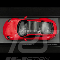 Porsche 911 Carrera 4 GTS Type 992 2020 Guards Red 1/18 Minichamps 155063100