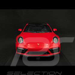 Porsche 911 Carrera 4 GTS Type 992 2020 Rouge Indien 1/18 Minichamps 155063100