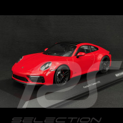 Porsche 911 Carrera 4 GTS Type 992 2020 Rouge Indien 1/18 Minichamps 155063100
