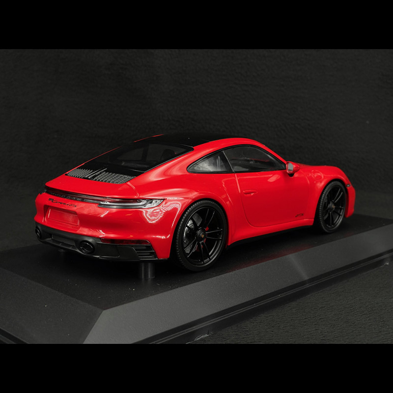 Miniature Porsche 911 996.II Carrera Cabriolet - Minichamps 1/43 - Rouge Indien (Neuf)