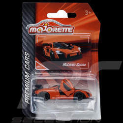 McLaren Senna 248C-1 Orange Black Premium Cars 1/59 Majorette 212053052