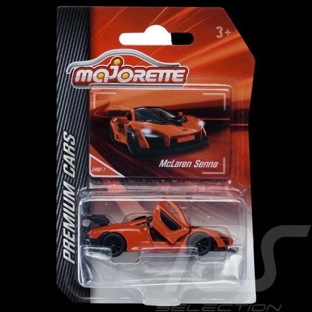 McLaren Senna 248C-1 Orange Black Premium Cars 1/59 Majorette 212053052