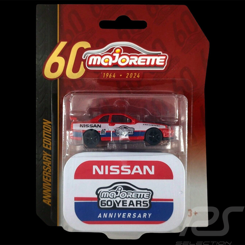 Nissan Skyline GT-R R34 Anniversary Edition 60 Jahre Rot 1/59 Majorette 212054102
