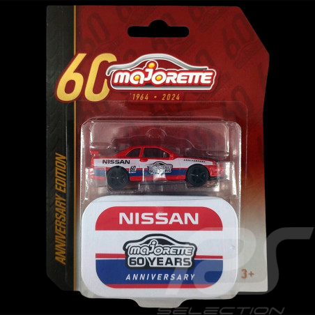 Nissan Skyline GT-R R34 Anniversary Edition 60 ans Rouge 1/59 Majorette 212054102