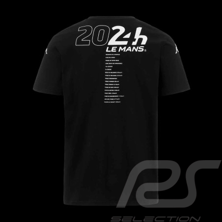 24h Le Mans T-Shirt Kappa Allery Schwarz 321Y6BW-005 - Herren