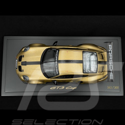 Porsche 911 GT3 Cup 5000 Typ 992 2023 Gold / Schwarz 1/18 Spark WAP0211520RGT3