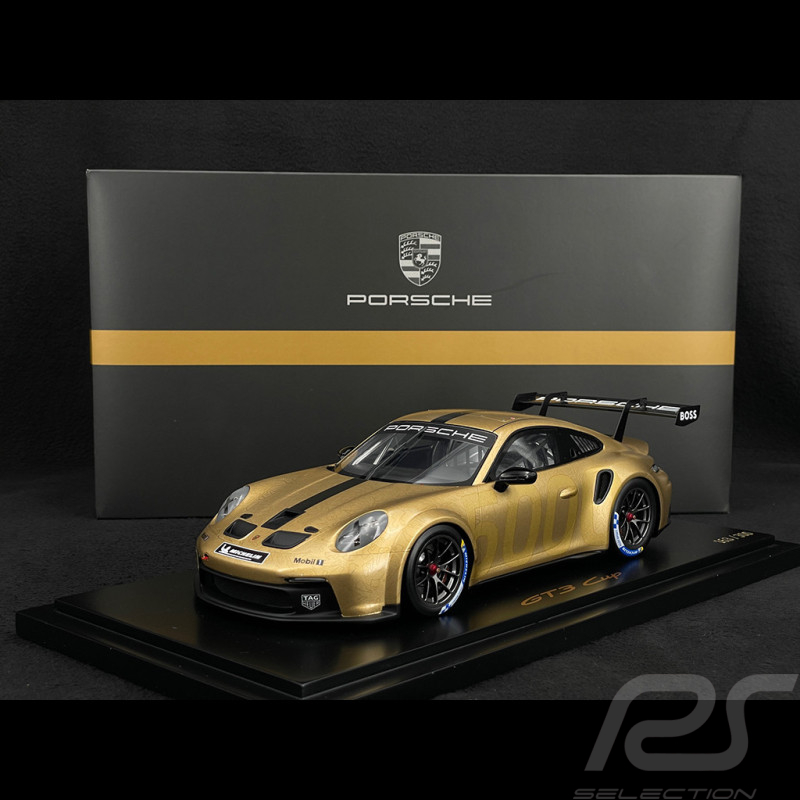 Porsche 911 GT3 Cup 5000 Typ 992 2023 Gold / Schwarz 1/18 Spark WAP0211520RGT3