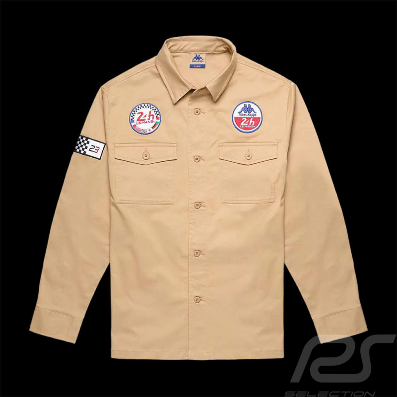 24h Le Mans Hemd Mechanisch Omini Beige 681322W-628 - Herren