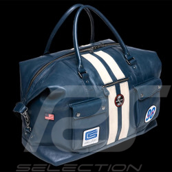 Très grand sac Cuir Carroll Shelby Cobra 98 GT500 Weekender 72h Bleu Royal 27428-0012
