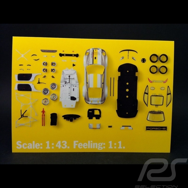 Carte postale scale 1-43 997 GT3 RSR Carte postale scale 1-43 997 GT3 RSR