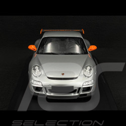 Porsche 911 GT3 RS Type 997 2007 GT Silber 1/18 Minichamps 155062120