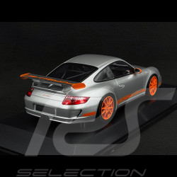 Porsche 911 GT3 RS Type 997 2007 GT Silver 1/18 Minichamps 155062120
