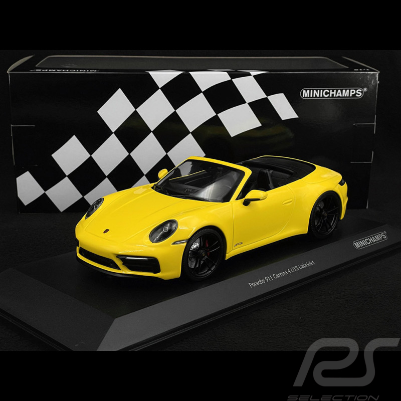 Porsche 911 Carrera 4 GTS Type 992 2020 Racinggelb 1/18 Minichamps 155063030