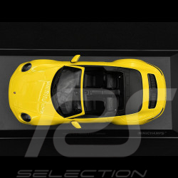 Porsche 911 Carrera 4 GTS Type 992 2020 Jaune Racing 1/18 Minichamps 155063030