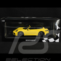 Porsche 911 Carrera 4 GTS Type 992 2020 Jaune Racing 1/18 Minichamps 155063030