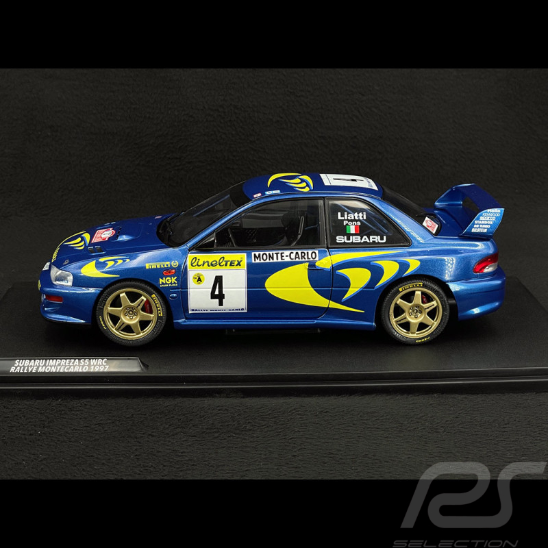 Piero Liatti Subaru Impreza 22B n° 4 Sieger Rallye Monte Carlo 1997 1/18 Solido S1807405