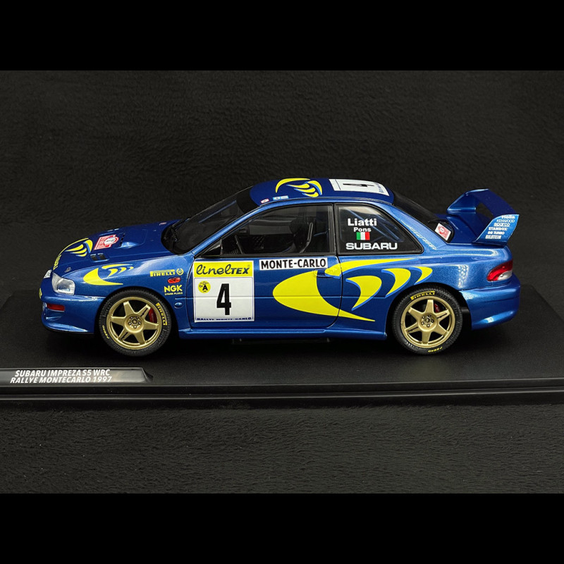 Piero Liatti Subaru Impreza 22B n° 4 Sieger Rallye Monte Carlo 1997 1/