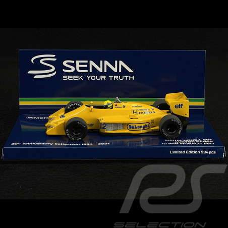 Ayrton Senna Lotus Honda...