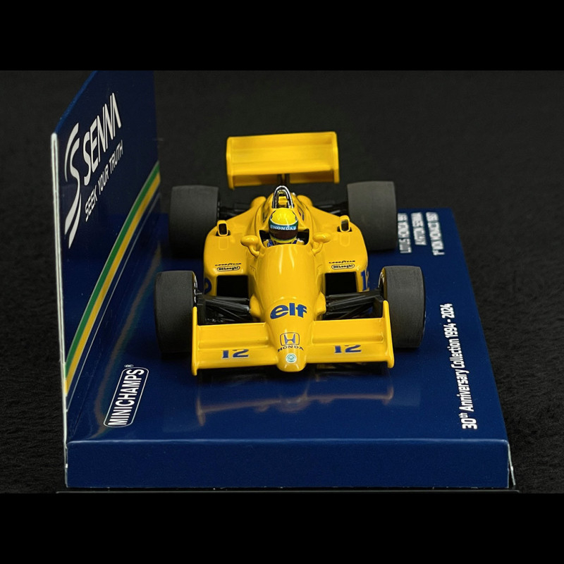 Lotus Honda 99T A.Senna Japan GP 1987 Minichamps 1/43 Modell-Auto-Shop Lotus Honda 99T A.Senna Japan GP 1987 Minichamps 1/43 Modell-Auto-Shop