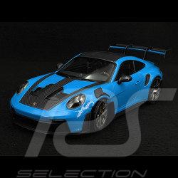 Porsche 911 GT3 RS Weissach Type 992 2024 Bleu requin / Noir 1/18 Minichamps 110062022