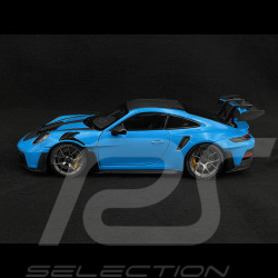Porsche 911 GT3 RS Weissach Type 992 2024 Bleu requin / Noir 1/18 Minichamps 110062022