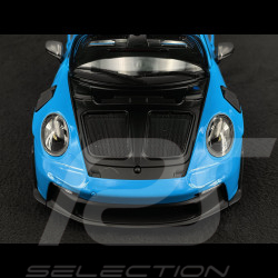 Porsche 911 GT3 RS Weissach Typ 992 2024 Sharkblau / Schwarz 1/18 Minichamps 110062022