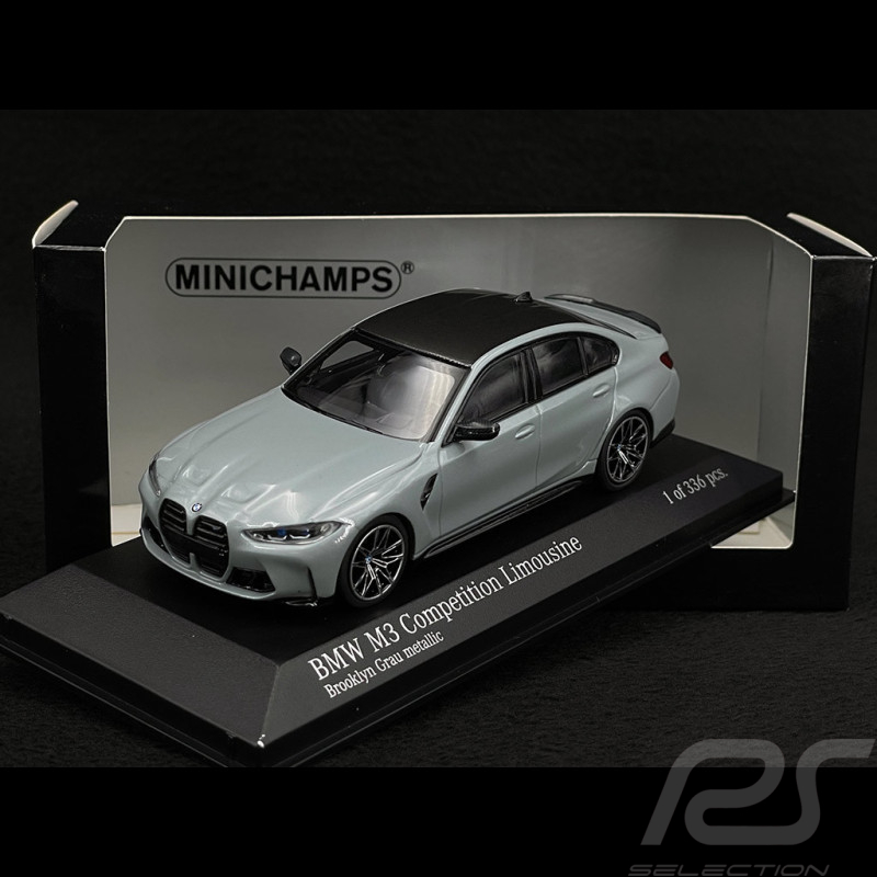 BMW M3 2020 Silbergrau Metallic 1/43 Minichamps 410020206