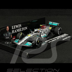 Lewis Hamilton Mercedes-AMG W13E Nr 44 Platz 2. GP Frankreich 2022 F1 1/43 Minichamps 417221244
