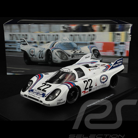 Porsche 917K n° 22 Vainqueur 24h Le Mans 1971 Martini Racing 1/18 Werk83 W1802602