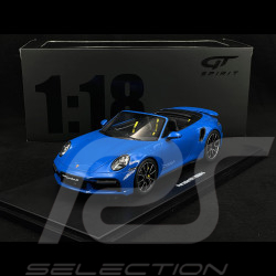 Porsche 911 Turbo S Cabriolet Typ 992 2020 Sharkblau 1/18 GT Spirit GT441