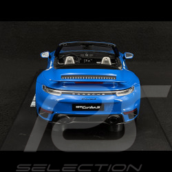 Porsche 911 Turbo S Cabriolet Typ 992 2020 Sharkblau 1/18 GT Spirit GT441